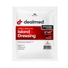 Dealmed Island Dressing, Sterile, 6" X 6", 25/Bx, 6/Cs, 150PK 783740